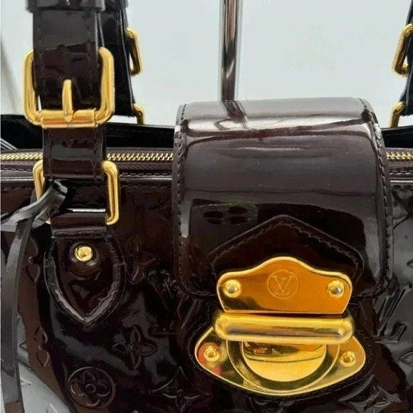 LOUIS VUITTON Melrose Amarante, with 🆓 COA and LV Dust Bag - Picture 10 of 17